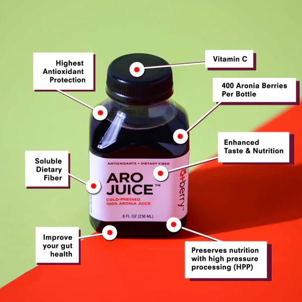 AroJuice - Best Tasting Aronia Juice